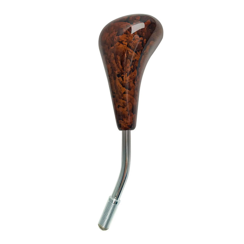 Pomello del cambio per Mercedes Classe SL R107 R129 W107 Automatico in radica di legno 