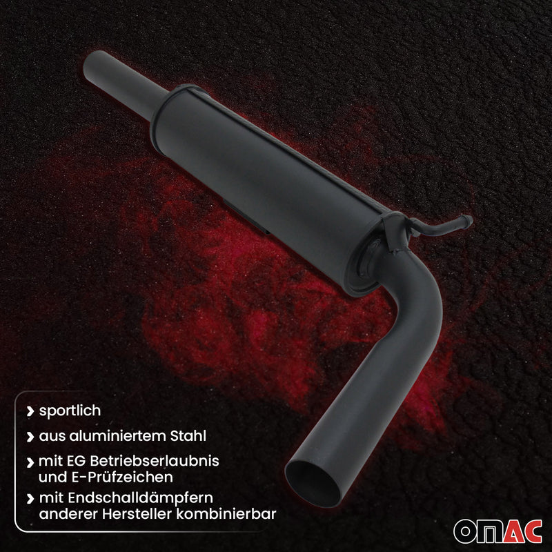 Silenziatore anteriore NOVUS Sport per VW Polo 6C GTI con omologazione CE 