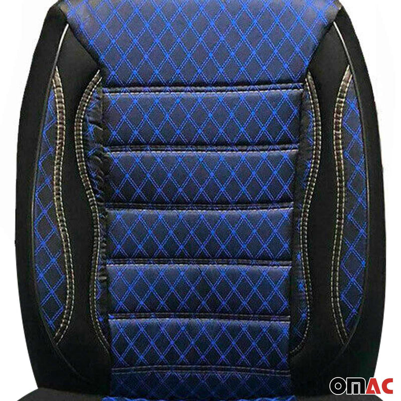 Coprisedili per Peugeot Partner 1996-2008 Nero Blu 2 posti anteriori