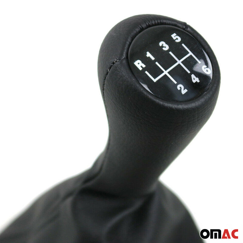 Pomello del cambio per BMW Serie 5 E39 1995-2004 5 marce in pelle sintetica nera