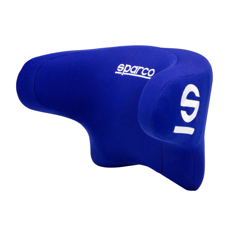 Nackenkissen Auto Memory-Schaum Blau Sparco