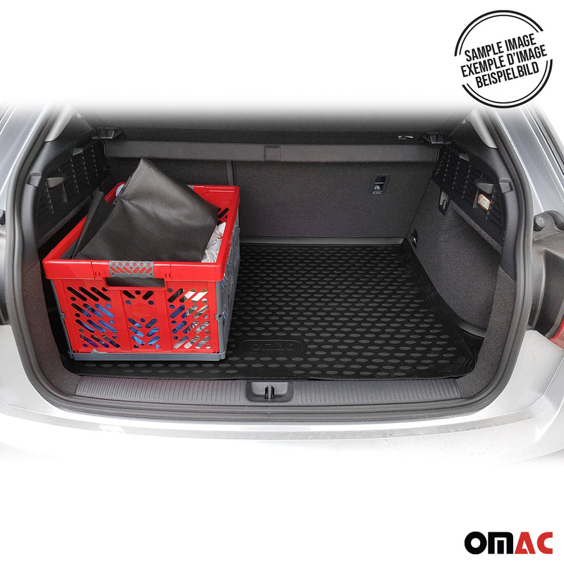 Set di tappetini e vaschetta per bagagliaio per Toyota RAV4 2013-2018 in gomma TPE nera 5 pezzi