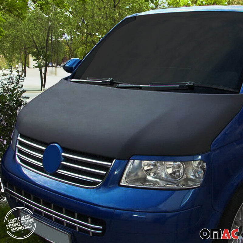 Haubenbra Bonnet Bra Steinschlagschutz für VW Transporter T5 2003-2010 Schwarz