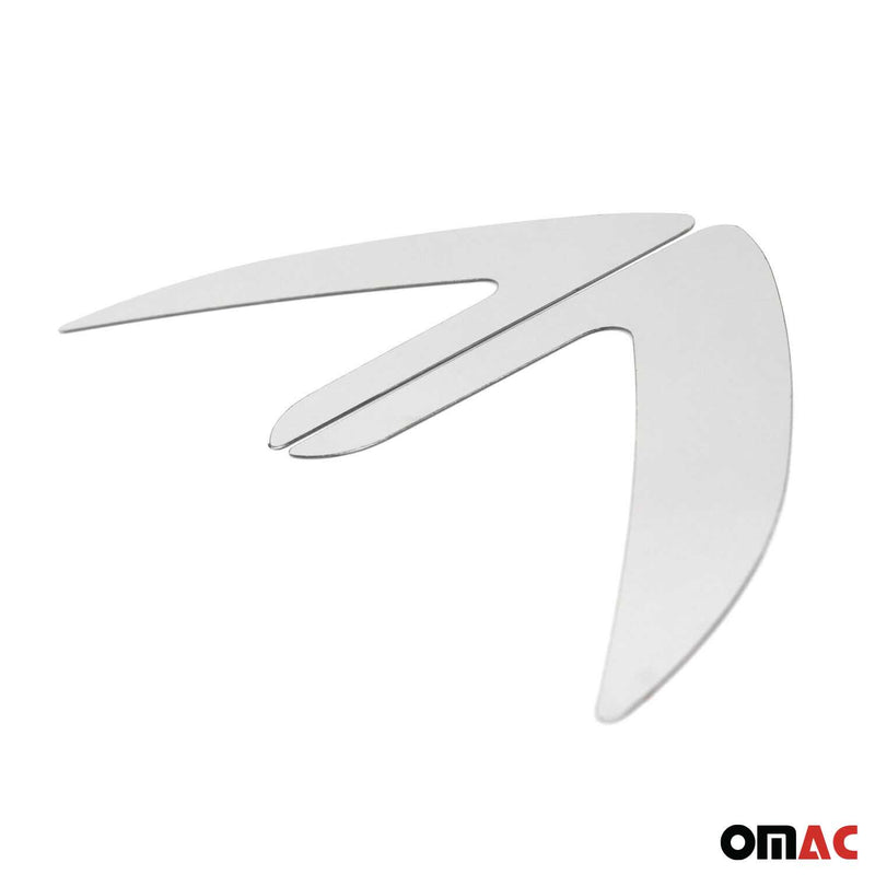 Striscia di protezione per portiera laterale per Renault Megane 3 2009-2016 in acciaio cromato 2x