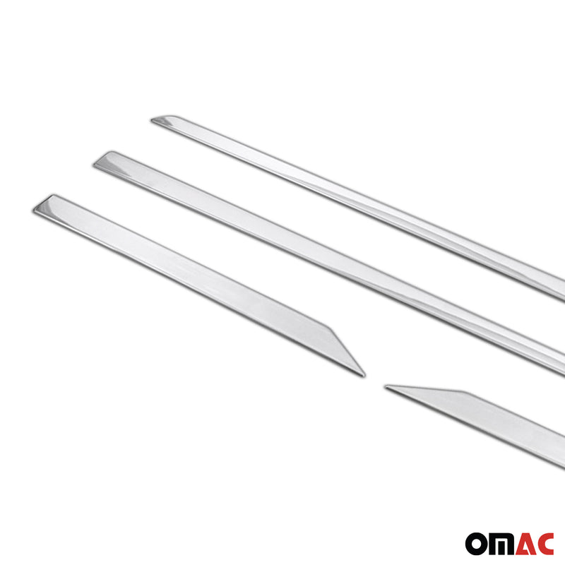 Striscia di protezione per portiera laterale, strisce di protezione per portiera per Lexus LC 2016-2018 in acciaio inox 4x 