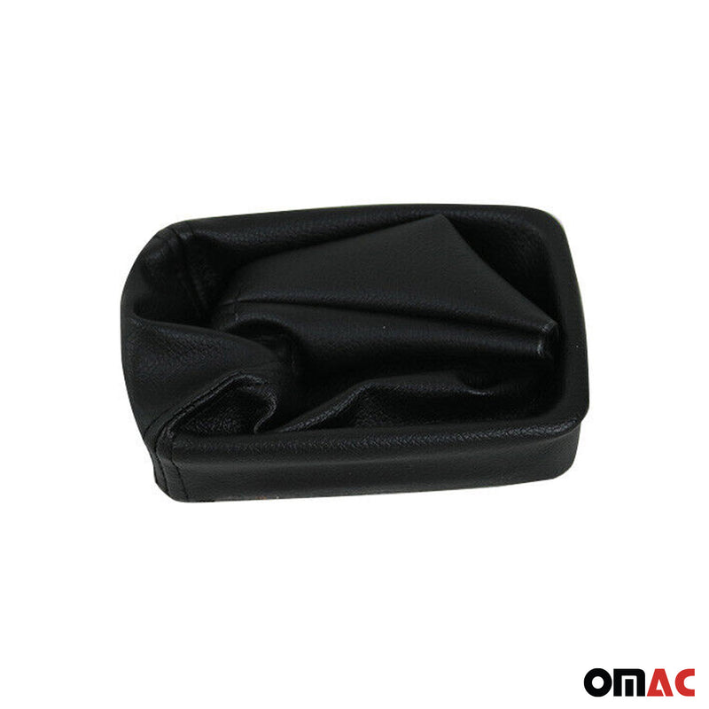 Cuffia leva cambio per Mercedes Classe C W202 S202 in similpelle nera 