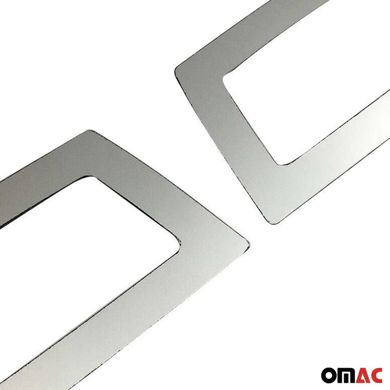Cornice indicatore di direzione, copertura indicatore di direzione per Dacia Dokker 2012-2019 in acciaio inox argento