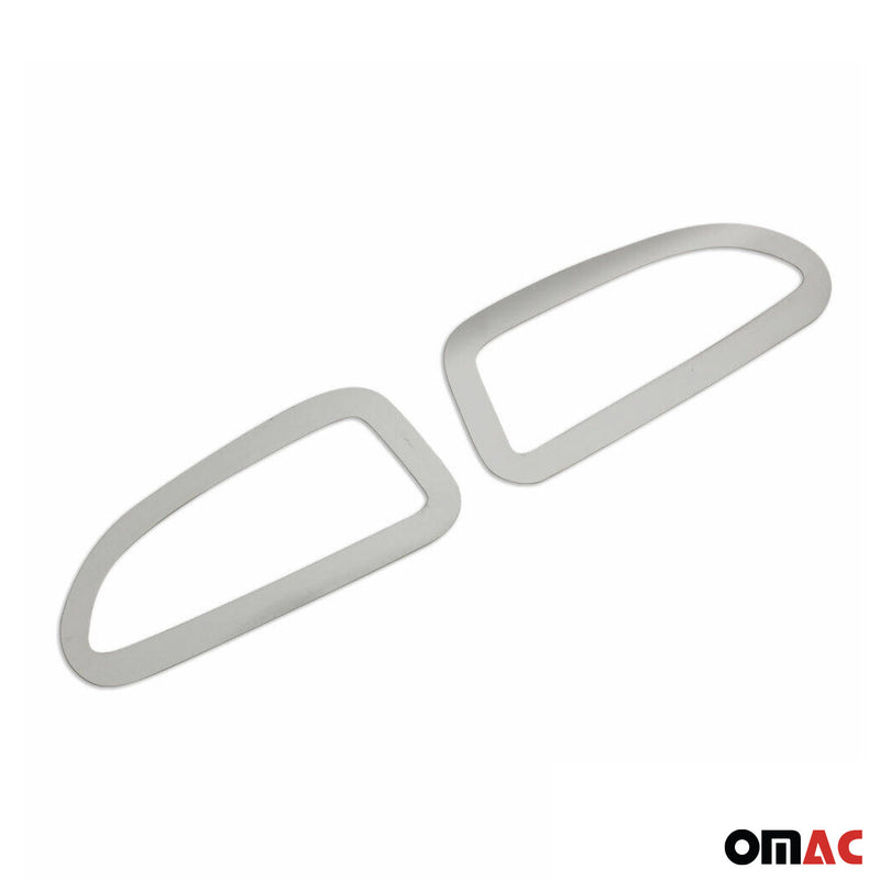 Cornice indicatore di direzione, copertura indicatore di direzione laterale per Opel Grandland X in acciaio inox argento 