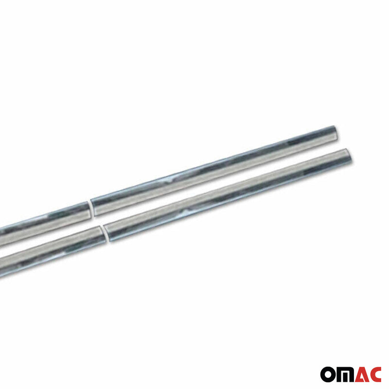 Striscia di protezione per portiera laterale, strisce per portiera, strisce di protezione per portiera per Opel Vectra C 2002-2008 Cromate 4x 
