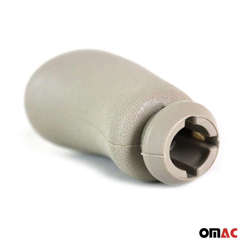 Schaltknopf Schaltknauf für Renault Fluence 2010-2025 5 gang Kunstleder Beige