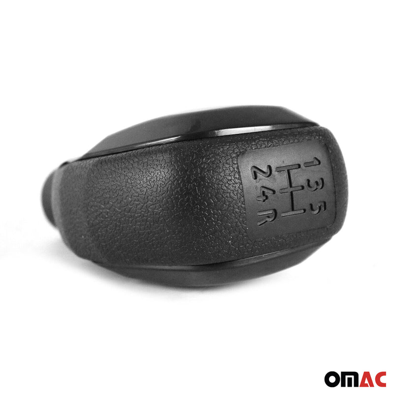 Schaltknauf Schaltknopf für Peugeot 301 2013-2025 5 Gang Kunstleder Schwarz