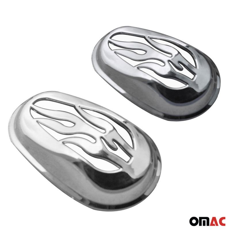 Cornice indicatore di direzione, copertura indicatore laterale per Fiat Linea 2007-2013 cromata ABS 2x 