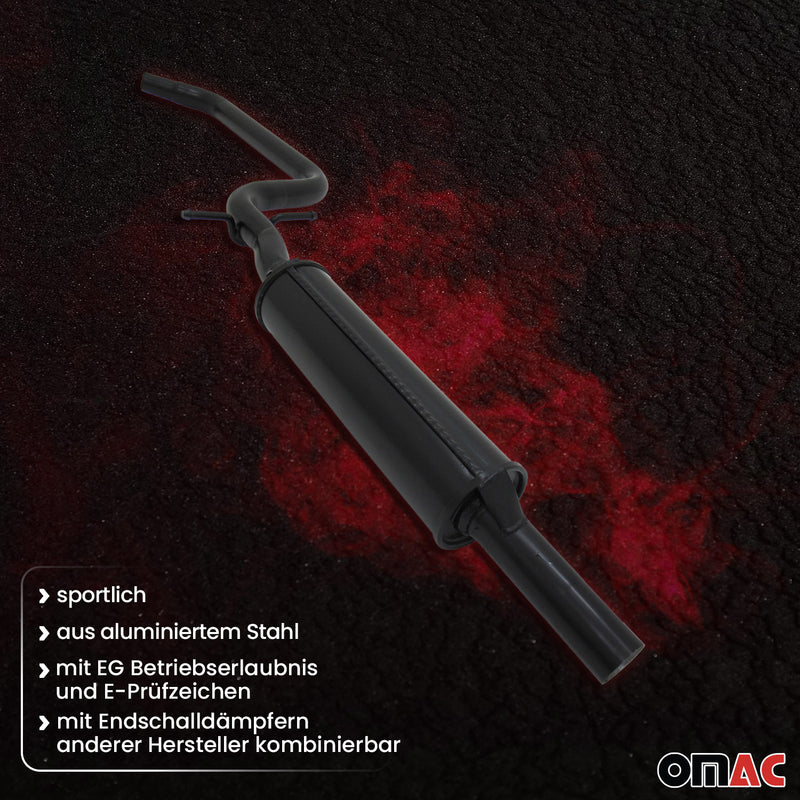 Silenziatore anteriore NOVUS Sport per Golf 5 / Golf 6 1.4 con omologazione CE 