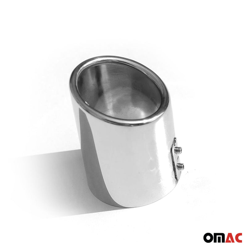 Terminale di scarico terminale per VW Jetta 2010-2018 acciaio inox cromato 1 pezzo