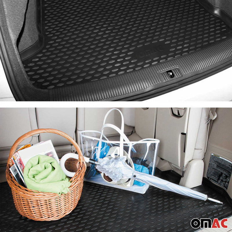 Tappetino per bagagliaio per VW Passat B8 3G2 2015-2021 in gomma TPE nero