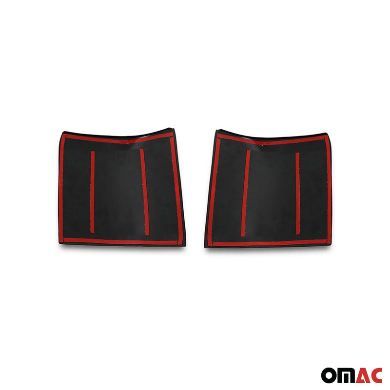 Profili angolari paraurti posteriore per VW T5 2003-2015 ABS Nero 2x