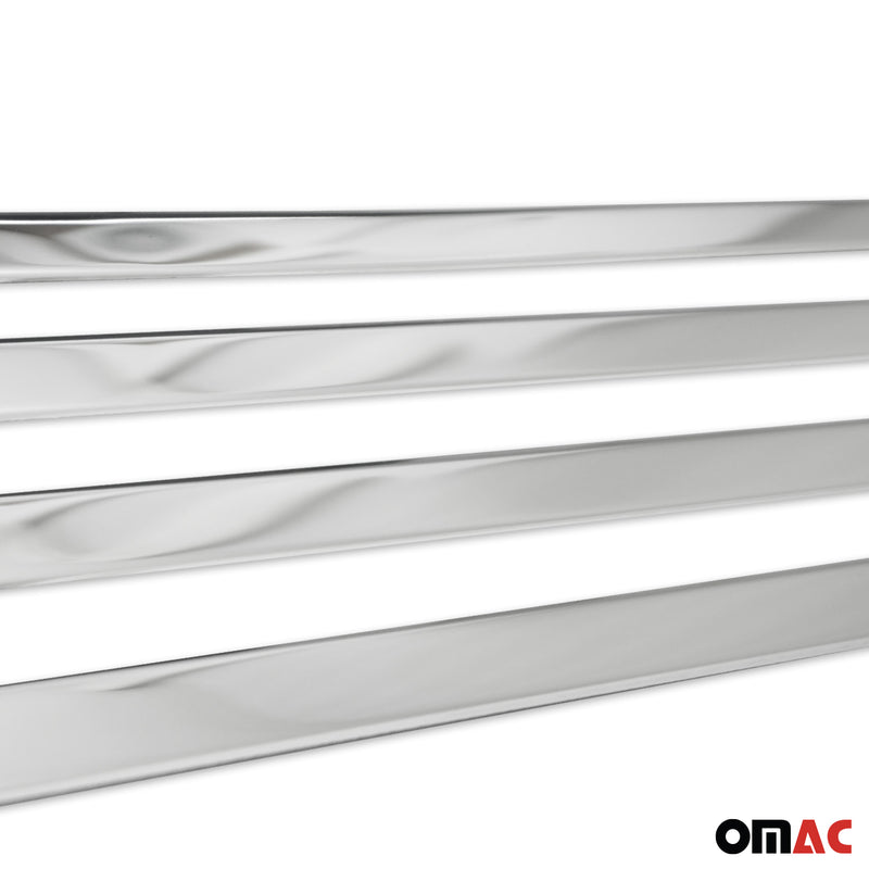 Striscia di protezione per portiera laterale per Kia Sorento 2 Mitsubishi Colt in acciaio inox 2x 