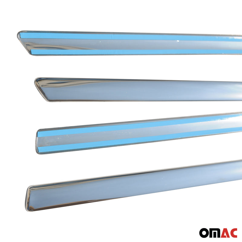 Striscia di protezione per porta laterale per VW Bora Limo Variant 1998-2005 in acciaio inox 4x