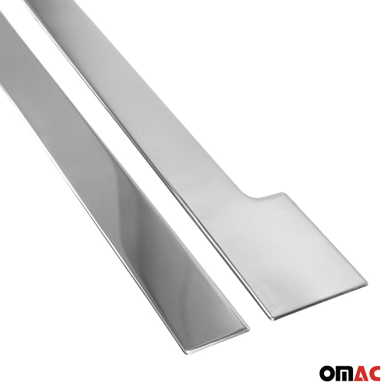 Striscia di protezione per portiera laterale, strisce per portiera per Renault Kangoo 2008-2020 Cromate 2x 