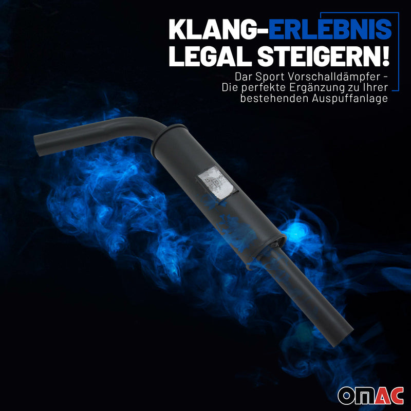 Silenziatore anteriore NOVUS Sport per VW Polo 6C GTI con omologazione CE 