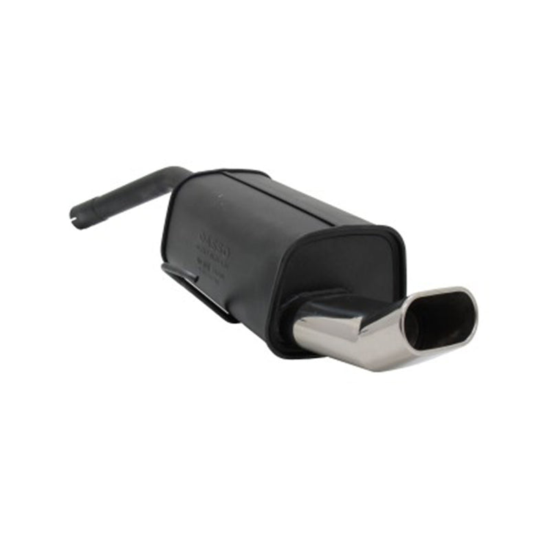 Scarico sportivo Novus per Alfa Romeo 156 / GT silenziatore posteriore 135x75mm DTM con ABE 