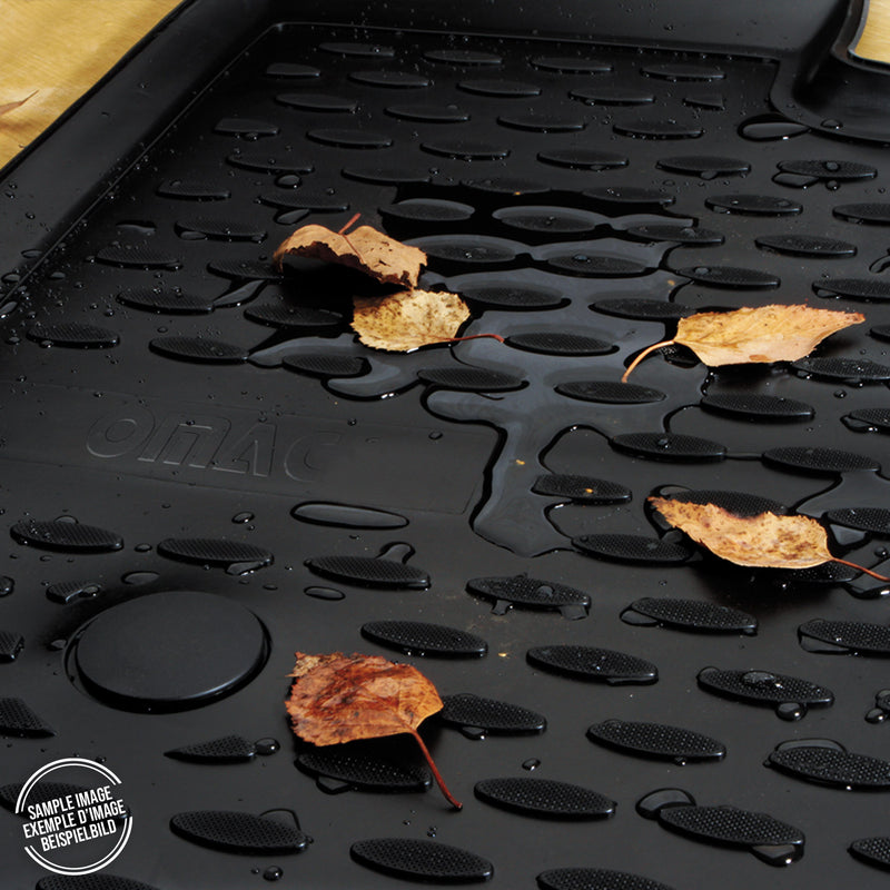 Set di tappetini e vaschetta per bagagliaio per Mercedes Classe S W220 1998-2005 TPE Nero