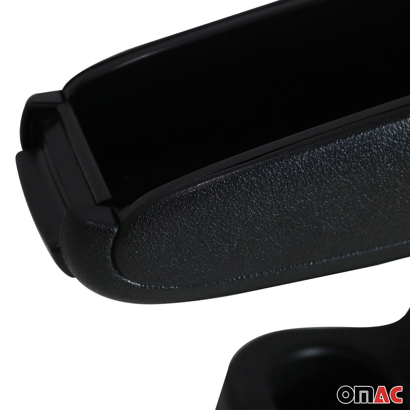 Mittelarmlehne Armlehne für Fiat 500 500C 2016-21 Facelift Modelle PU-Leder ABS