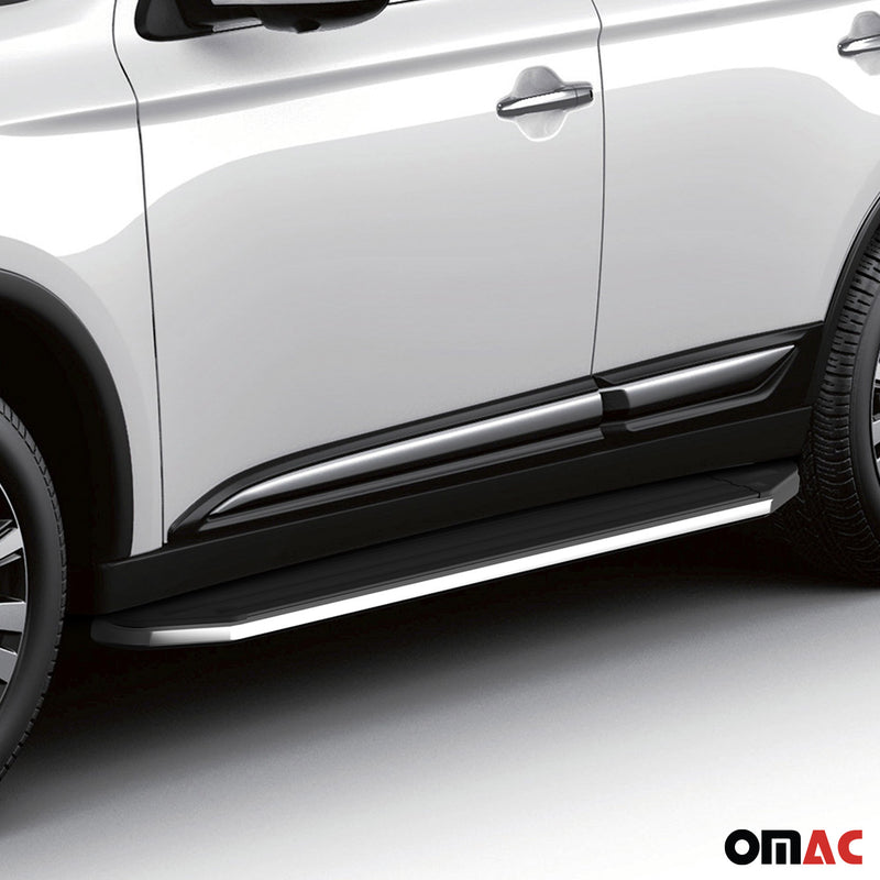 Pedane laterali per Mitsubishi Outlander 2012-2015 ABE Alu