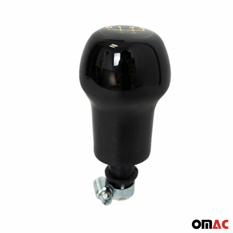 Pomello del cambio per VW Sharan e Tiguan 5N Seat Alhambra Ford Galaxy in legno pregiato nero 