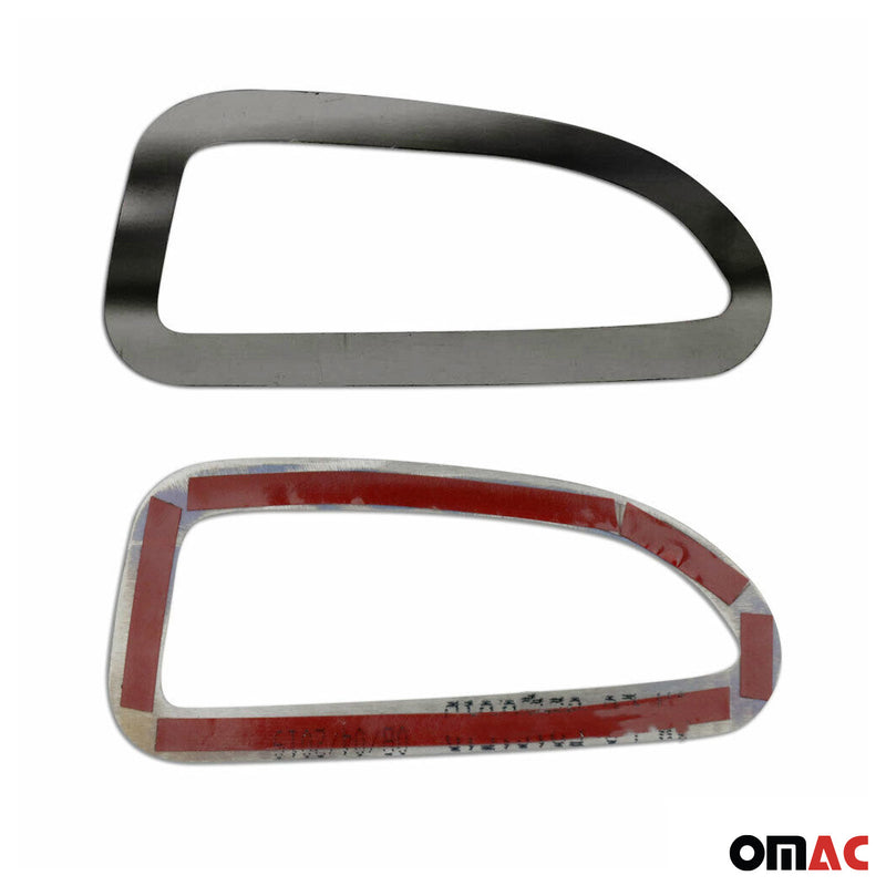 Cornice indicatore di direzione, copertura indicatore di direzione laterale per Opel Astra J 2010-2015 cromata scura 
