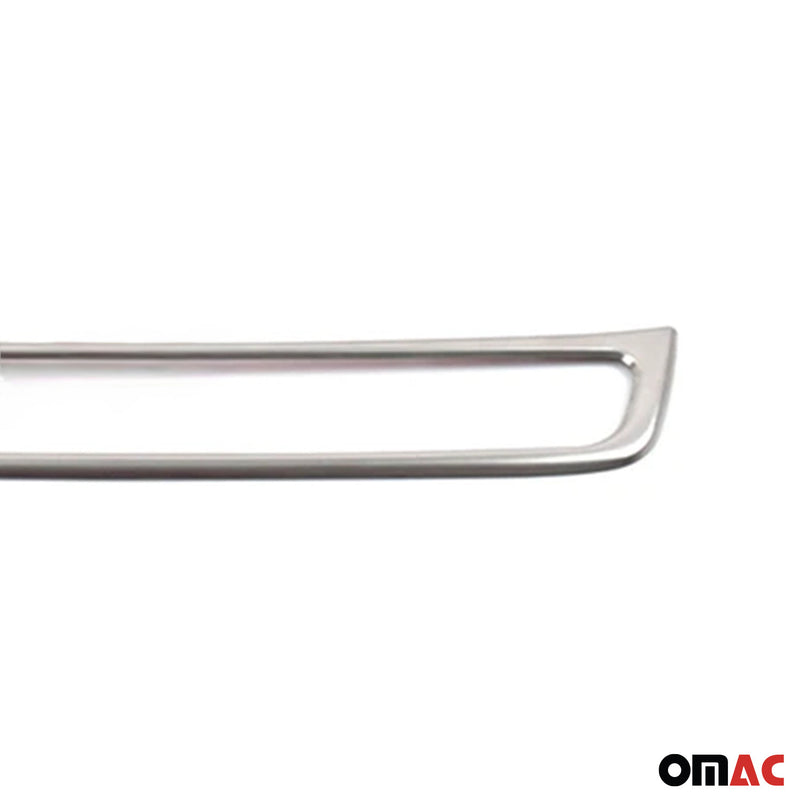 Telaio di controllo dell'aria condizionata per Jeep Renegade 2014-2024 cromato ABS argento