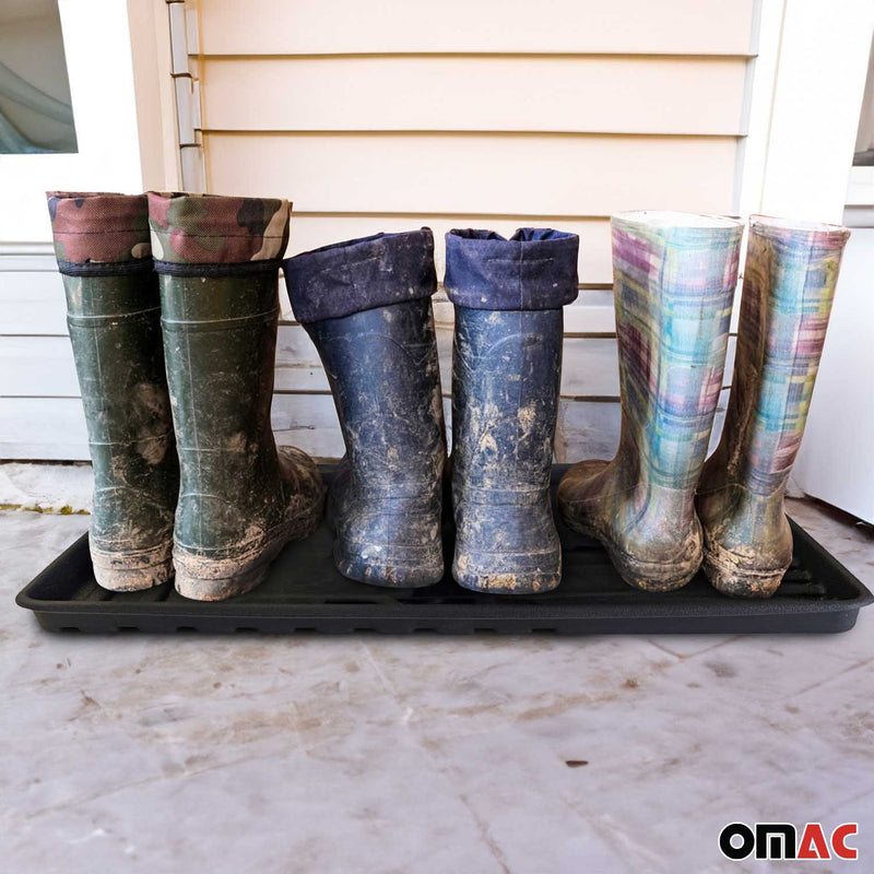 OMAC Schmutzfangmatte Sauberlaufmatte Türmatte Napfunterlage 78x38cm Unterlage