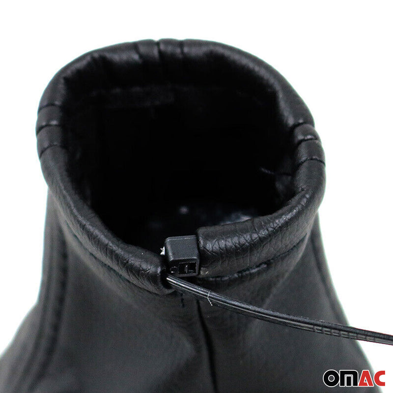 Cuffia leva cambio per Opel Vectra B 1995-2003 in similpelle nera