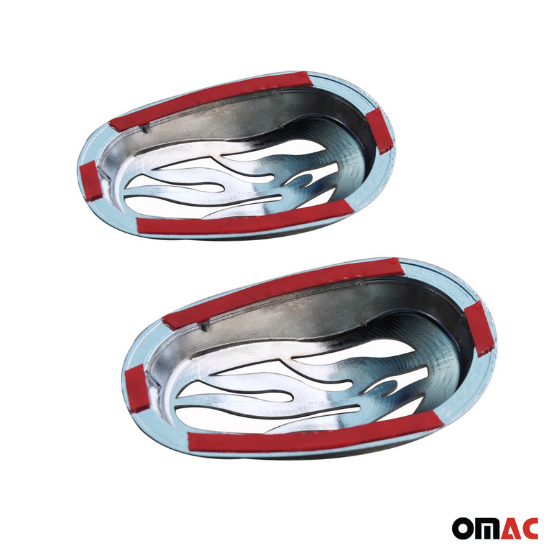 Cornice indicatore di direzione, copertura indicatore laterale per Fiat Sedici 2006-2014 cromata ABS 2x 