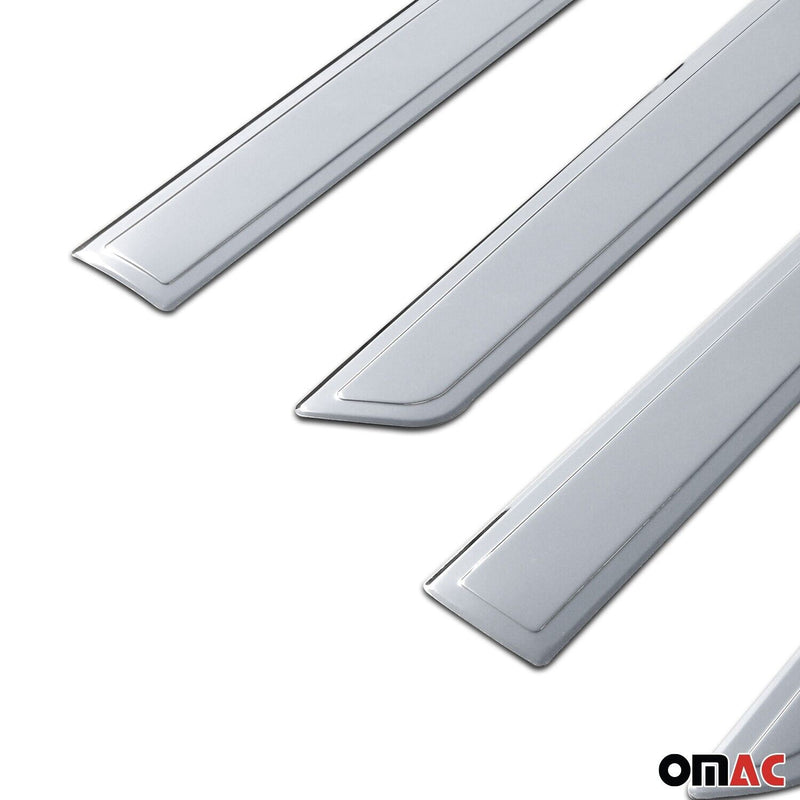 Striscia di protezione per porta laterale per Ssangyong Musso 2018-2024 in acciaio inox cromato 4x 