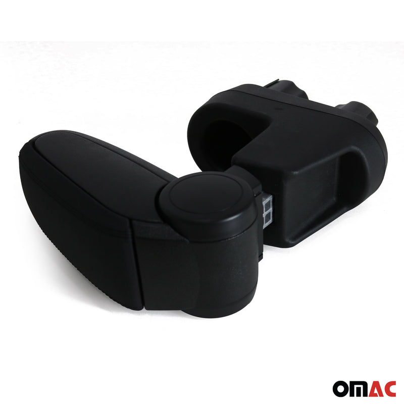 Mittelarmlehne Armlehne für Fiat 500 500C 2016-21 Facelift Modelle PU-Leder ABS