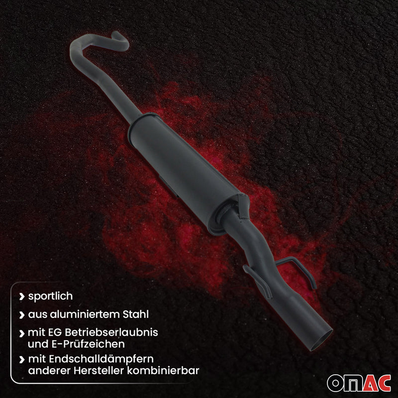 Silenziatore anteriore NOVUS Sport per Opel Corsa E 1.4 T con omologazione CE 