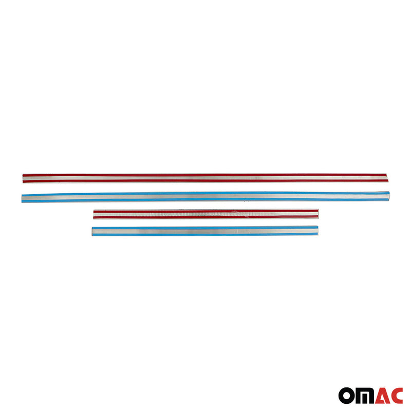 Protezione porta, striscia porta laterale, striscia porta per Opel Astra J 2009-2021 acciaio cromato 4x 