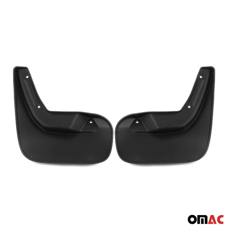 Paraspruzzi per Mazda 3 2011-2014 Plastica Nero 2x 