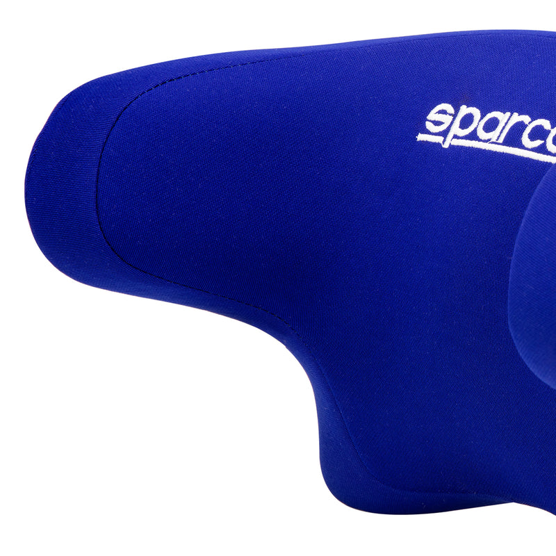 Nackenkissen Auto Memory-Schaum Blau Sparco