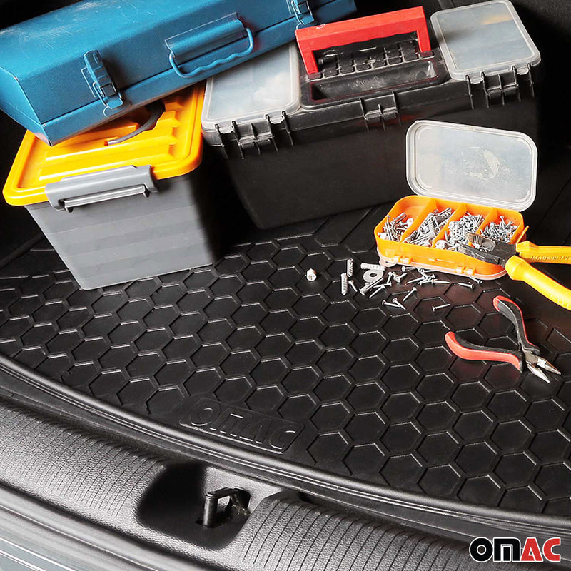 Vassoio di carico in gomma per bagagliaio rifinibile per Toyota Yaris in gomma