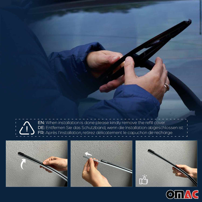 Spazzole tergicristallo per Jeep Compass posteriori 275mm 1x