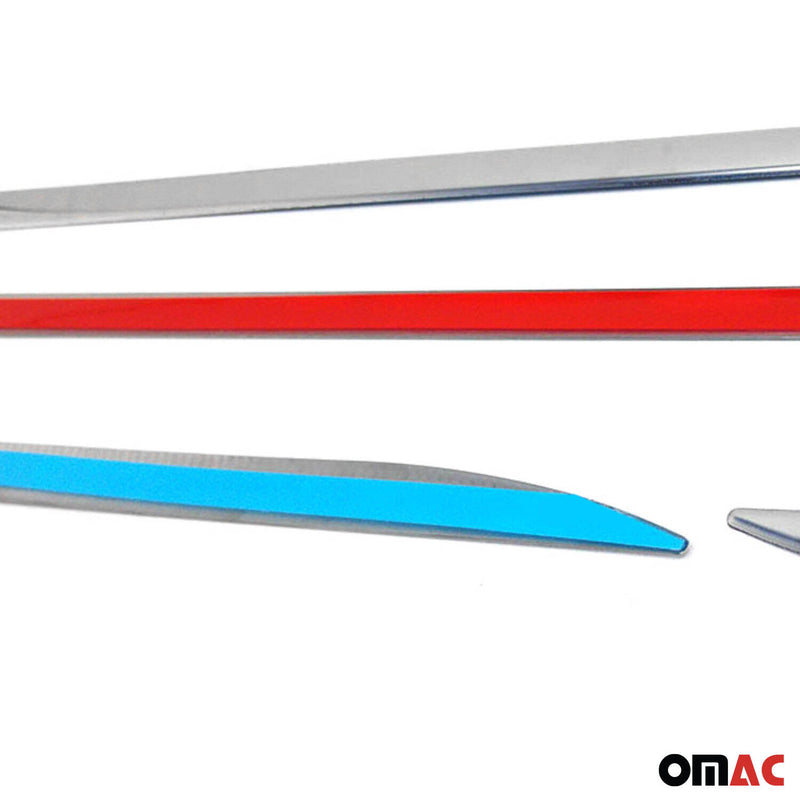 Striscia di protezione per portiera laterale, strisce per portiera per Kia Sorento 2002-2009 Cromate 4x 