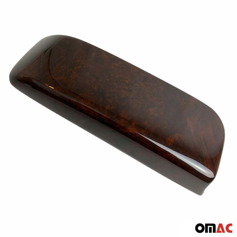Portabicchieri per Mercedes CL C215 1999-2006 in legno pregiato noce 