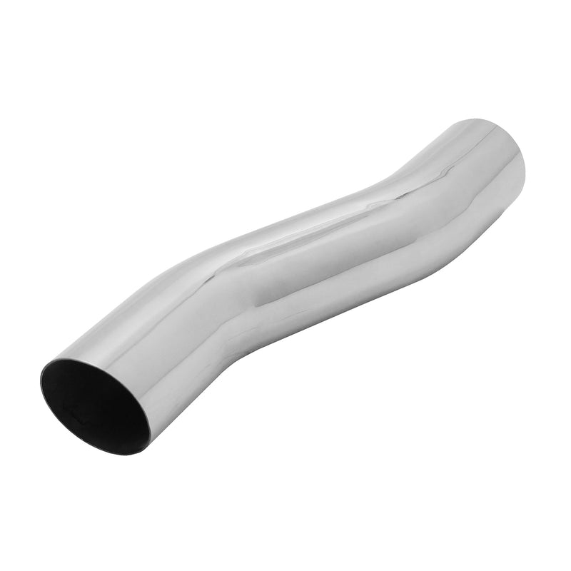 Terminale di scarico in acciaio inox 1x60mm S-Design MARMITTA POSTERIORE DI SCARICO con ABE