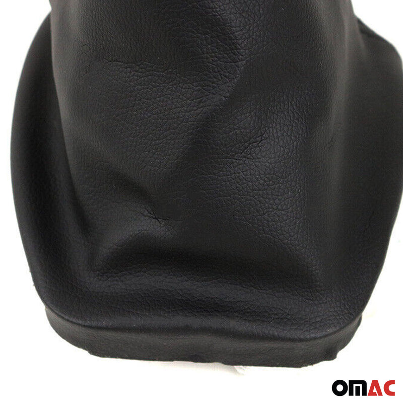 Pomello del cambio per BMW Serie 3 E30 1982-1994 5 marce in pelle sintetica nera 