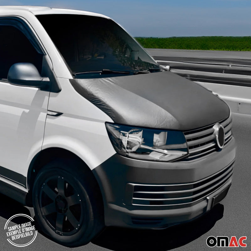 Haubenbra Bonnet Bra Steinschlagschutz für VW Transporter T5 2003-2010 Schwarz