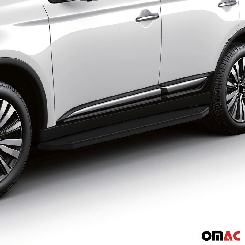 Minigonne laterali per pedane laterali per Mitsubishi Outlander 2007-2015 ABE Alu