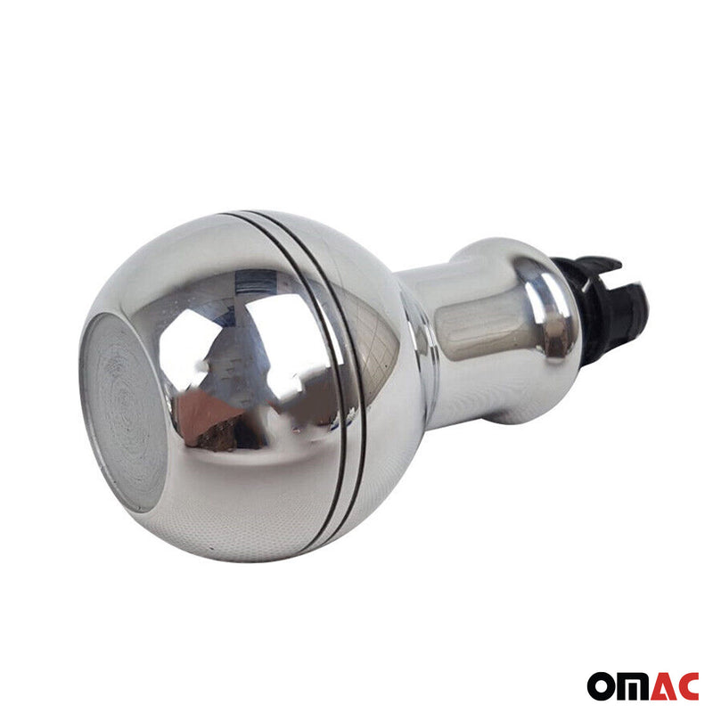 Schaltknauf Schaltknopf für VW Touran 2003-2025 5 / 6 Gang Aluminium Silber