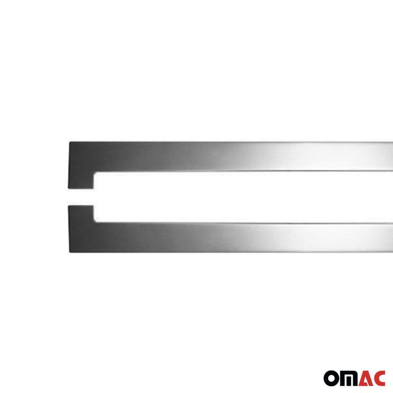 Striscia di protezione per portiera laterale, strisce di protezione per portiera per VW Caddy 2003-2020 in acciaio inox 2x 